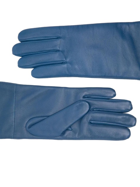 The Frankie Shop long leather gloves - Blue - zdjęcie produktu nr 2