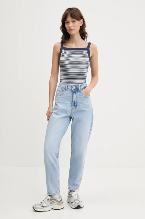 Abercrombie & Fitch top kolor granatowy KI139-5318 - zdjęcie produktu nr 2