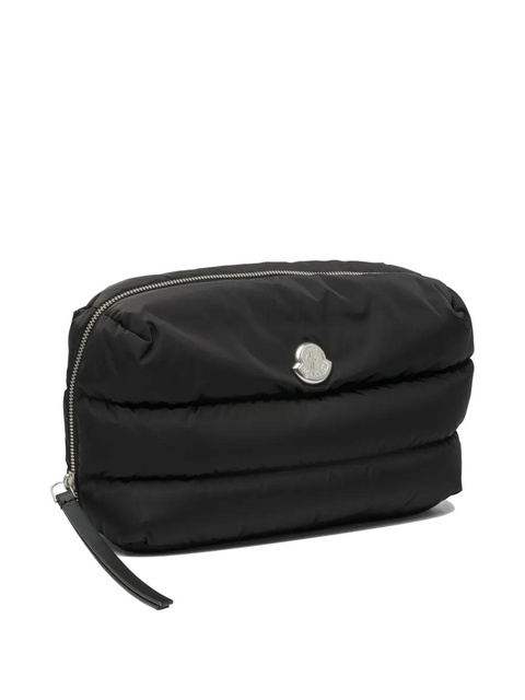 Moncler quilted-pattern clutch bag - Black - zdjęcie produktu nr 2