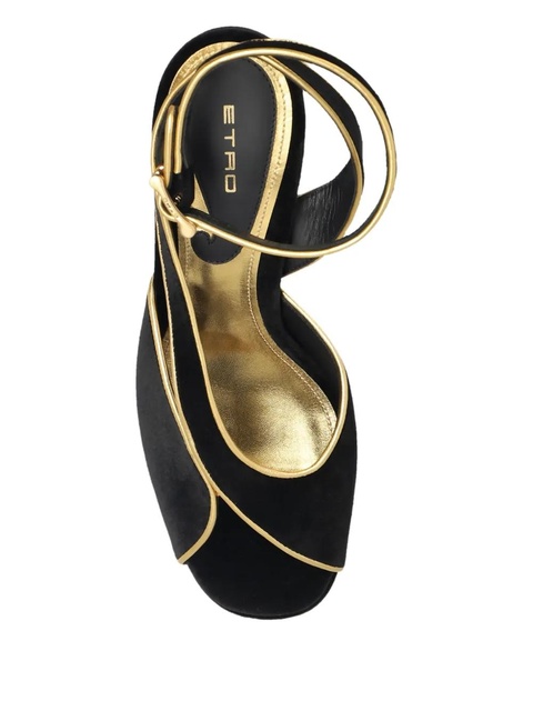 ETRO 140mm heeled sandals - Black - zdjęcie produktu nr 1