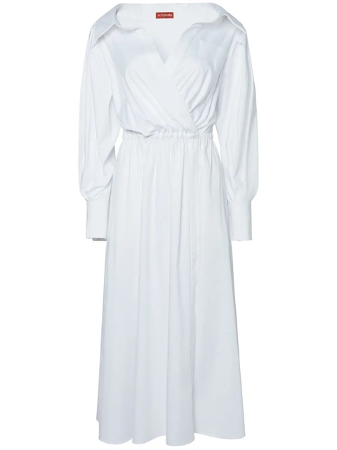 Altuzarra Liddy poplin midi dress - White - zdjęcie produktu nr 1