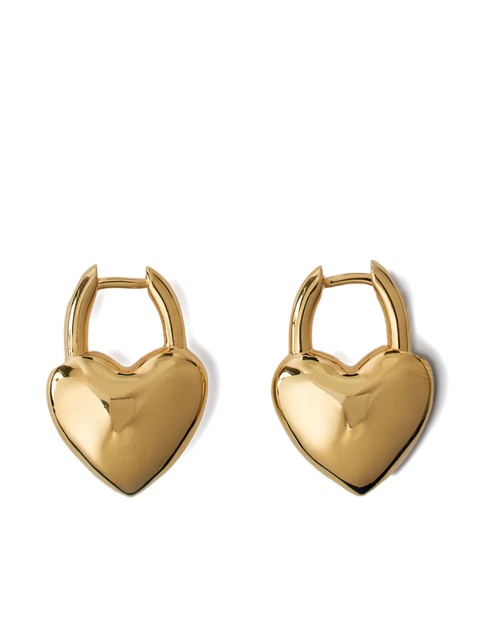 Balenciaga Minnie heart-shaped earrings - Gold - zdjęcie produktu nr 2