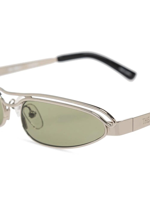 The Attico cat eye-frame glasses - Silver - zdjęcie produktu nr 2