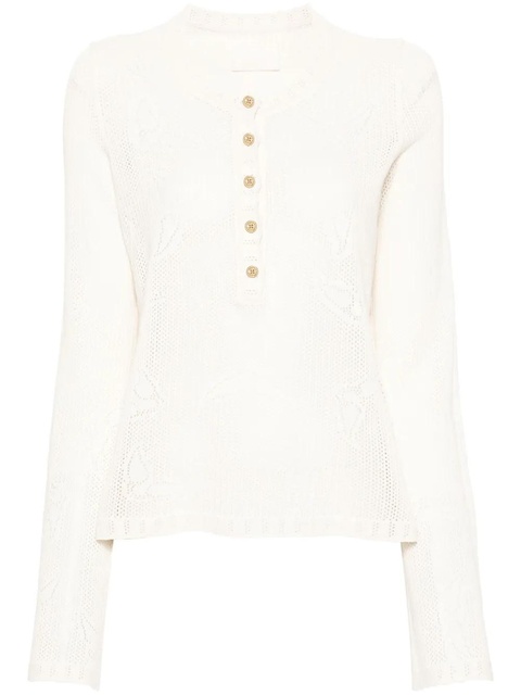 Zadig&Voltaire Salmyr Wings cotton jumper - Neutrals - zdjęcie produktu nr 1