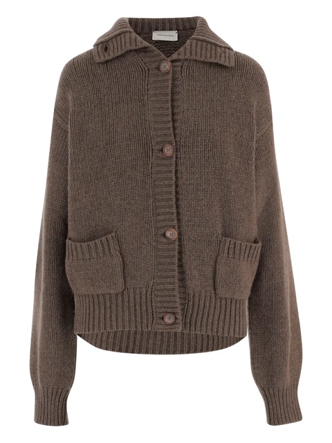 Magda Butrym cashmere cardigan - Brown - zdjęcie produktu nr 2