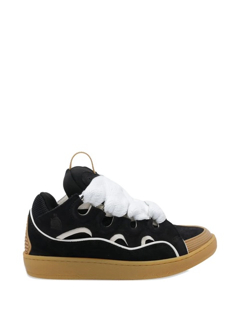 Lanvin Curb lace-up sneakers - Black - zdjęcie produktu nr 2