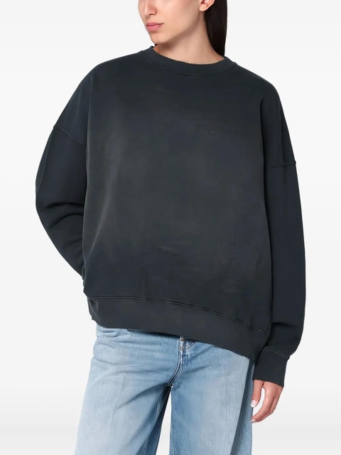 Golden Goose crew-neck star-detail sweatshirt - Grey - zdjęcie produktu nr 1