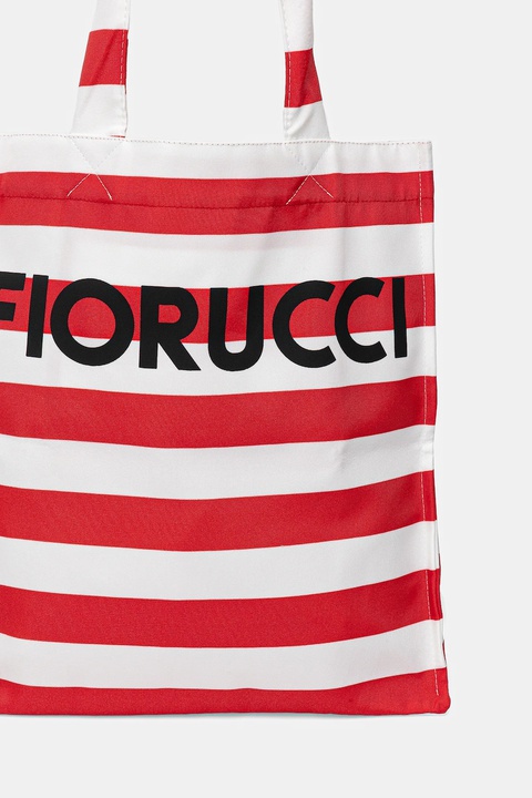 Fiorucci torebka Logo Print Nylon Tote kolor czerwony W02FPABA275NY01RD02 - zdjęcie produktu nr 2