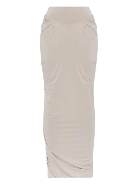 ENTIRE STUDIOS draped jersey skirt - White - zdjęcie produktu nr 2