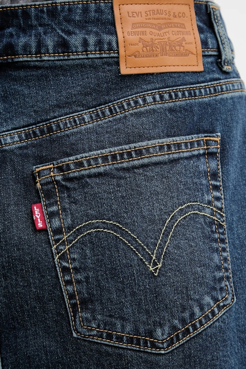Levi's spódnica jeansowa kolor niebieski mini ołówkowa 003Z6 - zdjęcie produktu nr 2