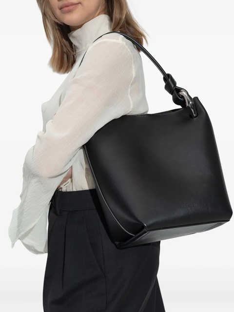 JW Anderson leather tote bag - Black - zdjęcie produktu nr 2