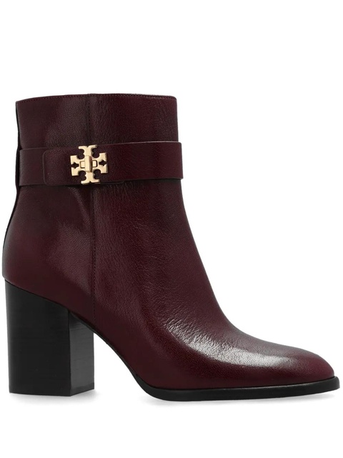 Tory Burch 90mm T-Lock boots - Red - zdjęcie produktu nr 1