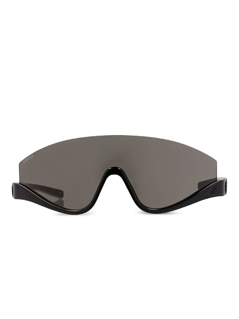 Gucci Eyewear shield-frame sunglasses - Black - zdjęcie produktu nr 1