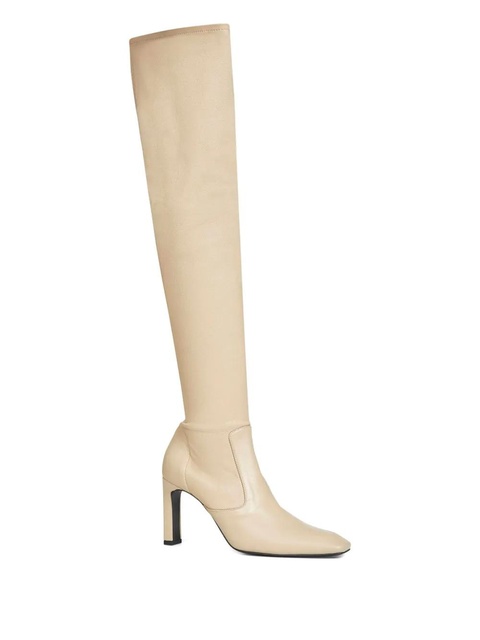 TOTEME 85mm square-toe boots - Neutrals - zdjęcie produktu nr 1