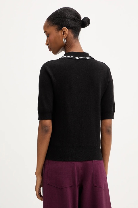 Morgan sweter damski kolor czarny lekki MAP - zdjęcie produktu nr 2