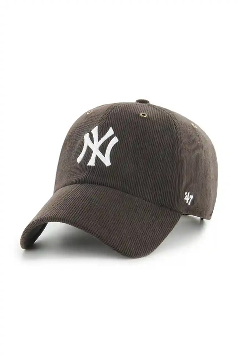 47 brand czapka z daszkiem MLB New York Yankees kolor brązowy B-TCDCU17IWS-BW - zdjęcie produktu nr 1