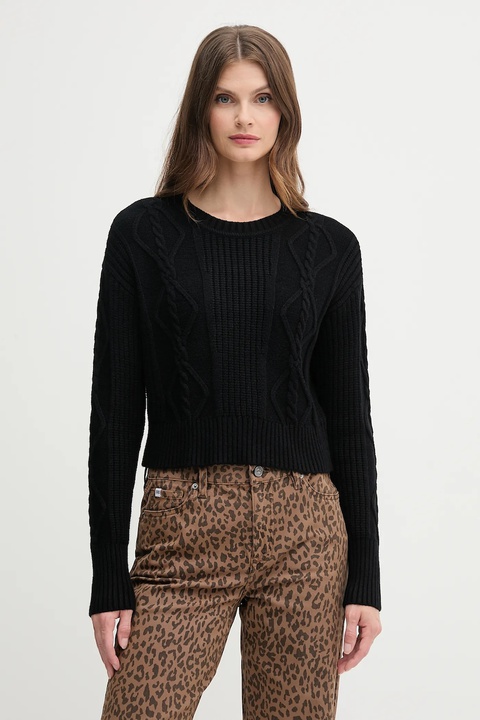 Dkny sweter damski kolor czarny DJ4R0376 - zdjęcie produktu nr 1