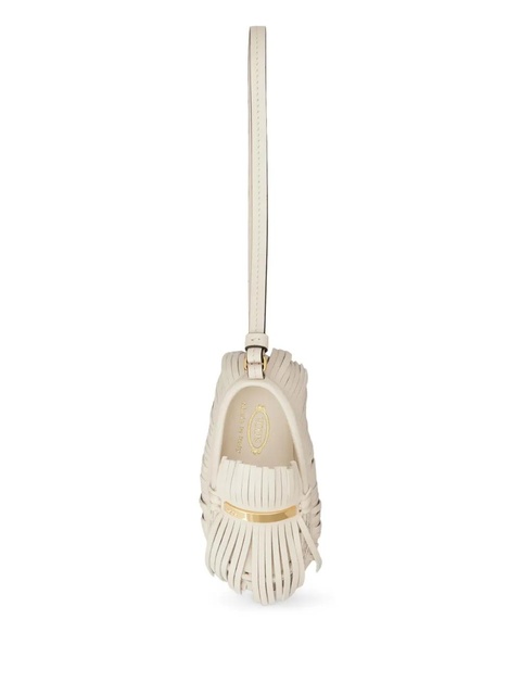 Tod's fringed loafer keyring - Neutrals - zdjęcie produktu nr 1