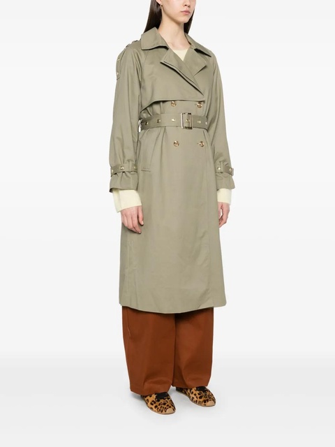 Maje double-breasted trench coat - Green - zdjęcie produktu nr 2
