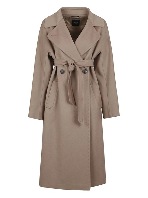 Weekend Max Mara belted coat - Neutrals - zdjęcie produktu nr 2