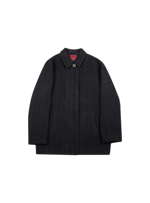 Gucci KAPUT button coat - Black - zdjęcie produktu nr 2