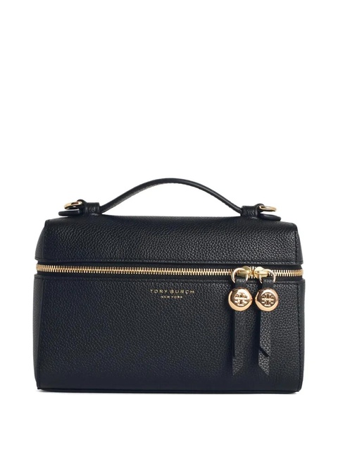 Tory Burch Romy Slim leather tote bag - Black - zdjęcie produktu nr 1