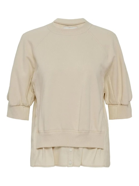 3.1 Phillip Lim puff-sleeve sweatshirt - Neutrals - zdjęcie produktu nr 1