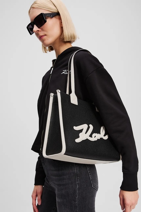 Karl Lagerfeld torebka kolor czarny A1W30042 - zdjęcie produktu nr 2