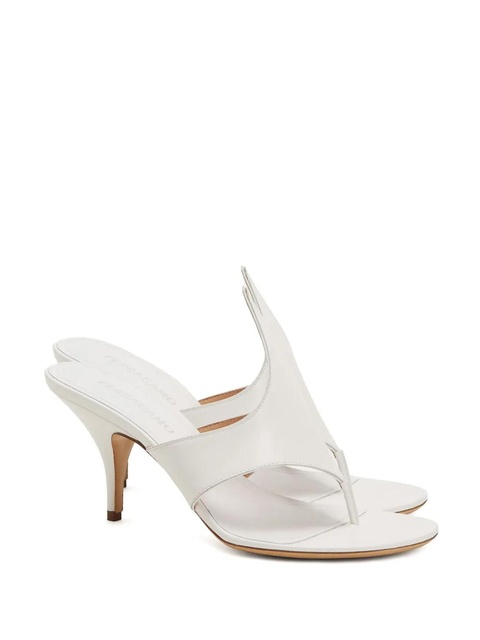 Ferragamo Fiamma sandals - White - zdjęcie produktu nr 2