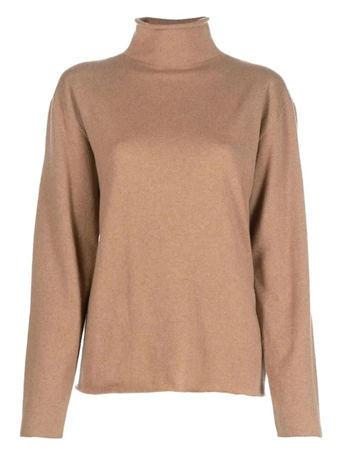 Jil Sander high-neck sweater - Brown - zdjęcie produktu nr 1