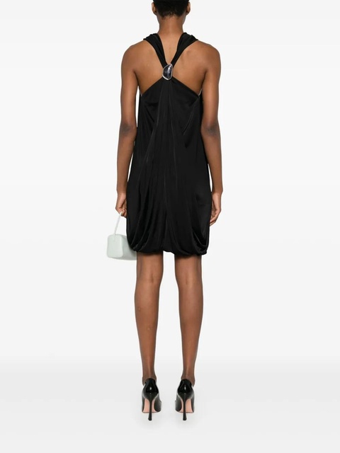 Lanvin crystal-detail mini dress - Black - zdjęcie produktu nr 2