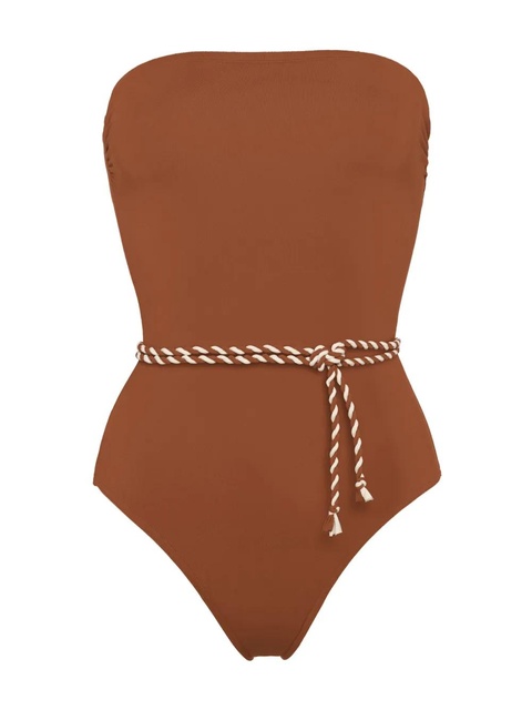 ERES Majorette strapless swimsuit - Brown - zdjęcie produktu nr 2