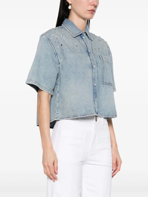 Maje denim shirt - Blue - zdjęcie produktu nr 2