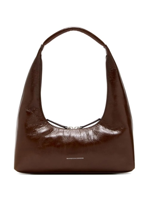 Marge Sherwood Hobo zip-fastening shoulder bag - Brown - zdjęcie produktu nr 1