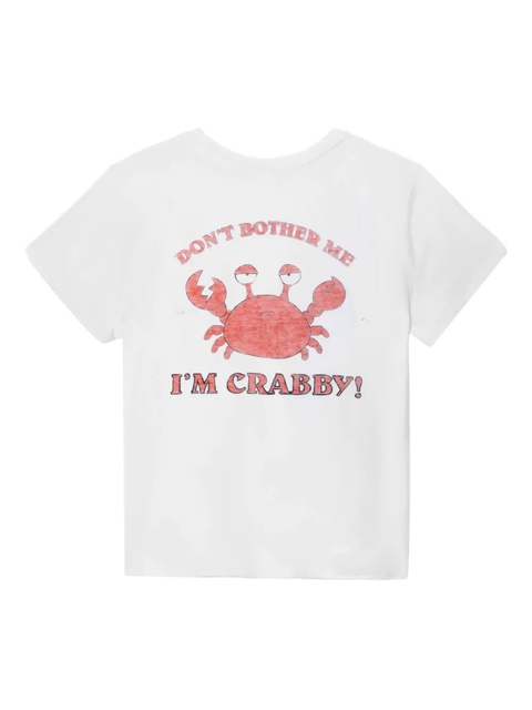 RE/DONE crab graphic tee - White - zdjęcie produktu nr 2