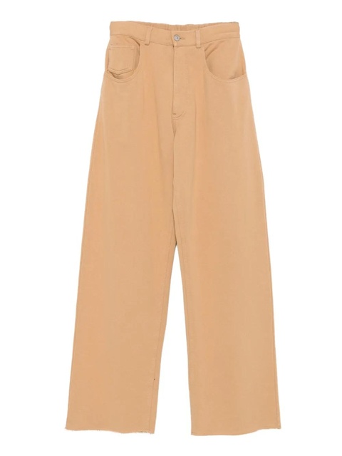 MM6 Maison Margiela cotton trousers - Neutrals - zdjęcie produktu nr 1