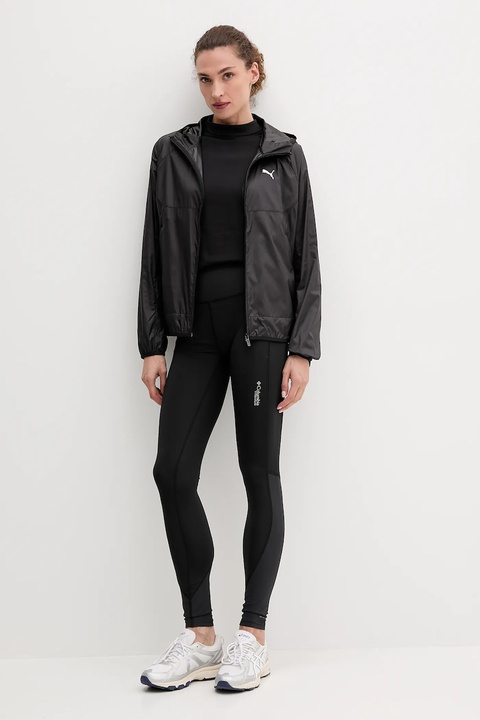 Puma kurtka kolor czarny przejściowa oversize 629907 - zdjęcie produktu nr 1