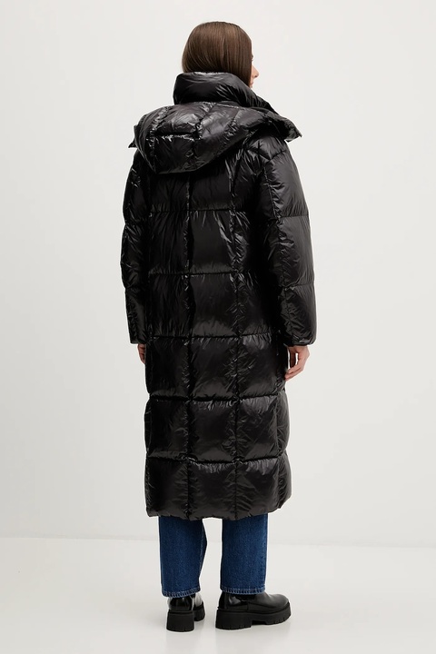 Tommy Jeans kurtka puchowa kolor czarny zimowa oversize DW0DW21615 - zdjęcie produktu nr 2