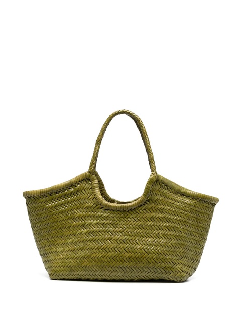 DRAGON DIFFUSION large Nantucket woven tote bag - Green - zdjęcie produktu nr 1