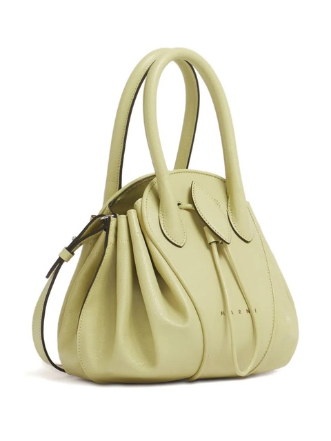 Marni tubular handle tulipea shoulder bag - Green - zdjęcie produktu nr 2