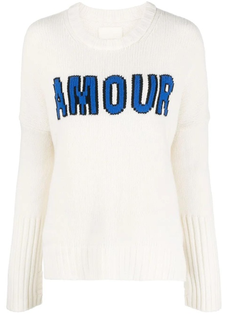 Zadig&Voltaire Malta Amour wool jumper - White - zdjęcie produktu nr 2