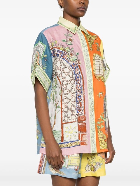 ALEMAIS Monte shirt - Orange - zdjęcie produktu nr 2