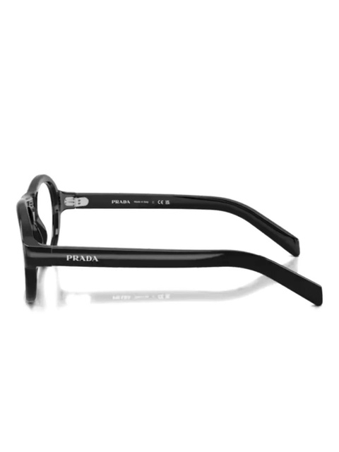 Prada Eyewear pilot-frame glasses - Black - zdjęcie produktu nr 2