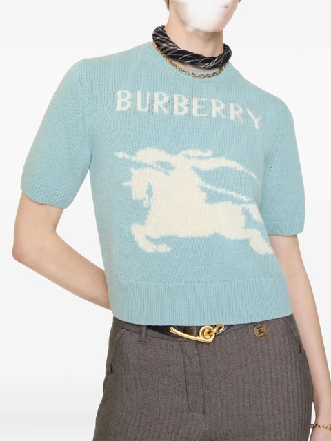 Burberry EKD short-sleeve sweater - Blue - zdjęcie produktu nr 1