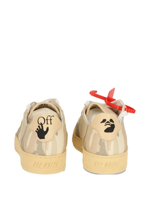 Off-White camouflage-pattern sneakers - Neutrals - zdjęcie produktu nr 2