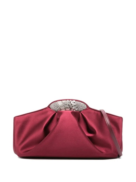 Giuseppe Zanotti crystal-embellished clutch bag - Pink - zdjęcie produktu nr 1