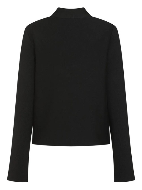KHAITE high-neck wool sweater - Black - zdjęcie produktu nr 2