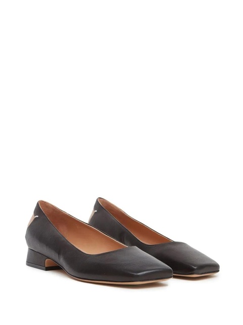 Maison Margiela Décortiqué four-stitch ballerina shoes - Black - zdjęcie produktu nr 2