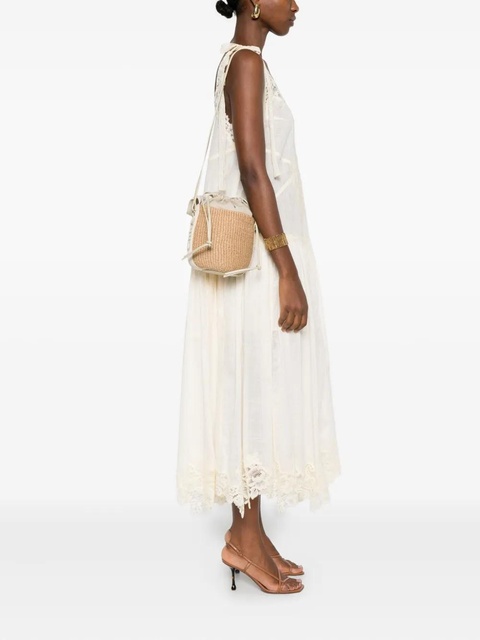 Chloé woven top-handle shoulder bag - Neutrals - zdjęcie produktu nr 2