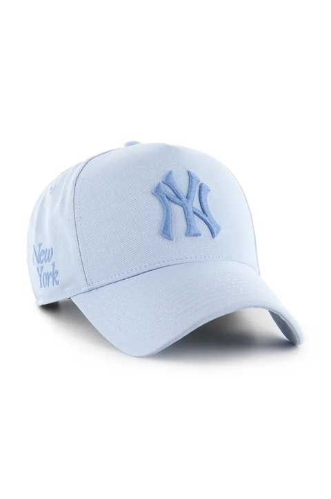 47 brand czapka z daszkiem MLB New York Yankees kolor niebieski gładka B-FNDOF17GWP-G6B - zdjęcie produktu nr 2